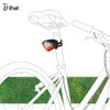 Funzione di sicurezza per mountain bike Cena Fanale posteriore luminoso Facile installazione Luce per bicicletta a LED impermeabile con angolo regolabile