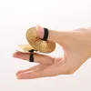 2 paires (4 pièces) accessoires de danse du ventre pour femmes professionnelles bijoux cuivre doigt cymbales danse du ventre Zill