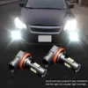 2Pcs H8 H11 Led HB4 9006 HB3 9005 Fog Lights Bulb 1200LM 6000K White Car Driving Daytime Running Lamp Auto Leds Light 12V