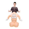 Stag Night Halloween Inflatable Willy Adult Fancy Dress Costume Penis Cosplay Outfit Dick For Halloween Purim Party 150cm-200cm287b