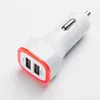 5v 2.1a portas usb duplas led luz adaptador de carregador de carro universal adaptador de carregamento para iphone samsung s10 s11 note10 telefone celular