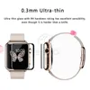Protect Film for Apple Watch 8 7 6 3D Full Coverage Tempered Glass Screen Protector 45mm 41mm 44mm 40mm 42mm 38mm Anti-Scratch Bubble-Free for iWatch Series 5 4 3 izeso