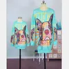 Mutter Tochter Pullover Kleider 2018 Familie passende Outfits Mama und ich Cartoon Kleidung Familie Hund Look