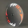 Volledige schijfwielen FFWD Carbon Road Disc Wheel 700c Clincher / Buisvormige Fietswiel voor Track Bike en Road Fiets