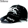 XThree Großhandel Snapback Baseball Cap Buchstaben Hüte Hip Hop Ausgestattet Günstige Hüte Für Männer Frauen Gorras Gebogene Krempe Hüte Schaden