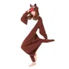 Wolf Women Men Animal Kigurumi Polar Fleece Costume per Halloween Carnival New Year Party benvenuto Drop Shipping