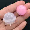 3D esfera molde de silicone redondo molde de bola 20mm 30mm 50mm molde macio para resina UV artesanato epóxi resina arte fornece jóias fazendo