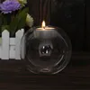 Klasyczny Kryształowy Szklany Świecznik Uchwyt Ślubny Bar Party Home Decor Candlestick XB1