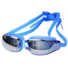 Goggles Screaming Retail Price Brand Men Women Anti Fog UV Protection Swimming Goggles Professional Elektroplatt Vattentäta badglasögon