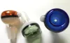 Cam Su Borular için 14 mm 18mm Erkek Ortak Cam Adaptör sigara aksesuarları ile bonglar için Renkli Cam Kaseler
