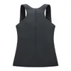 Body Shaper Women Belly Control Slimming Corset Underbust Sauna Vest Black Double Layer Neoprene Shapewear Waist Trainer Plus Size9361436