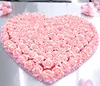 Wedding Car Decoration Flower Set PE Artificial Rose Door Handles and Rearview Mirror Decorate Heart-shaped Wedding Car Decoration282E