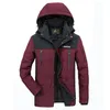 Mode Mäns Vinter Jackor Tjock Hooded Parka Män Varma Coats Casual Padded Men's Jackets Manlig Slim Outwear Size M-3XL 165WY