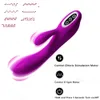 G Spot Tavşan Vibratör Seks Oyuncakları Kadın Klitoris Vajinal Dildo 7 Hızlı Silikon Su Geçirmez Şarj Edilebilir Yetişkin Seks Ürünleri S1970185874