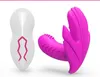 2017 El más nuevo USB cargado masturbación femenina usable remoto mariposa vibrador bragas adultos juguete erótico productos sexuales para mujeres