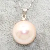 Grand pendentif de collier de perles de coquille d'huître de mode pour le cadeau surprise de la femme