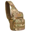 Mochila militar táctica de nailon para deportes al aire libre, bolso de un solo hombro para el pecho, mochila para acampar, senderismo, bolsa de escalada