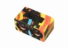 Rainbow D50 Tragbares Holz Bluetooth V42 Schwere Bass -Subwooferlautsprecher mit H￤nden rufen Sie FM Radio TF Card Player Holz Graffi6994885 an