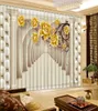 カスタマイズ写真3Dカーテンヨーロッパスタイルのローマのコラムリビングルームの寝室の遮光ウィンドウカーテン