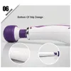 Vibratore magico multivelocità Potente massaggiatore personale femminile con bacchetta Mini vibratori AV Stimolazione del clitoride Giocattolo del sesso per le donne8269338