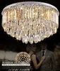 Kristal Tavan Işıkları Yuvarlak Modern Minimalist Yaşam LED Işık Yatak Odası Lamba Çalışma Lambası