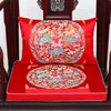 Niestandardowe luksusowe zagęszczone chińskie żurawy kirin podkładki do jadalni poduszki fotela fotela łokieć sofa bez poślizgu maty siedzące z Zipp2433
