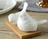 Whole- wedding favor gift and giveaways for guest -- Ceramic Love Birds Salt and Pepper Shaker party souvenir 200pieces100set249S