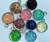 100pcs lot resin druzy Beads for Jewelry Making Loose Lampwork Charms DIY Beads for Bracelet necklace earrings Whole in Bulk L7922471