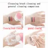 Professional Brush Tool Twosided Silicone Wash Face Brush Facial Pore Cleanser Body Cleaning Skin Massager Beauty SPA Facial Care5493009