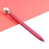 15PCSLOT stylo à bille en métal perle colorée 15 couleurs Kawaii Queen039s stylo à bille béquille pour fournitures scolaires boligrafos unisexe Pe2293537