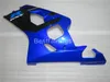 Gratis Custom Fairing Kit voor Suzuki GSXR600 GSXR750 2004 2005 BLAUW BLACK GSXR 600 750 K4 K5 HOOFDINGEN CC34