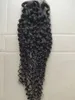 Peruvian Human Hair 2X6 Lace Closure With Baby Hair Kinky Curly Virgin 2*6 Natural Color Top Closures 10-24inch