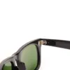 Ventas calientes 100% protección UV Gafas de sol Plancha de alta calidad Mans negro Gafas de sol Lente de cristal Gafas de sol de marca Gafas de sol de marca Caja
