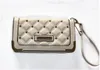 Ny Sell Kim Kardashian Kollection Long Design Rivet Plaid Plånbok KK Women039S plånböcker Koppling Bag Carteira Feminina1623373