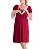 Pregnancy Nursing Clothes Pregnant Women Lactation Maternity Dresses Clothing for Breastfeeding Pregnant Summer Dress