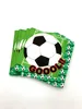 20 pcs/lot serviettes de football enfants anniversaire fournitures de fête de mariage serviettes en papier de football joyeux anniversaire fournitures de fête