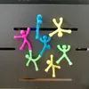 Magnet super man barn rolig leksak action figur edc hand fidget sensory leksak antistress gadget för autism adhd ångest