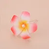 100pcs/lot Hawaii beach vacation Frangipani Flower Artificial flowers Bridal Wedding Party foam Hair Pins Plumeria hair accessories SIZE 7CM