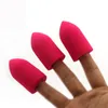 Новый дизайн 1 шт. палец слоеного макияж Puff Фонд смешивания порошка Puff пуля губка макияж инструмент