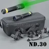 Ny lasergenetik ND3 X30 ND30 Långdistans Grön Laser Designator w / Justerbar Scope Mount Jakt