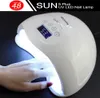 Mode Sun5Plus UV LED Nail LamTe High Quality Intelligent Induction Nail Torkers 48W / 24 W Double Light Source LED Nail Dryer Lamp