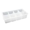 Ice Cube Maker Mould شريط إبداعي مشروب ويسكي كرة جولة العفن قوالب صينية من الطوب