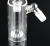 Narghilè Glass Ash catcher Soffione doccia a 45 gradi percolatore uno all'interno di 14 mm giunto spesso trasparente ashcatcher per tubo dell'acqua bong