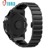 Otoky Fabulous Metal Stali Stal Watch Pasek na nadgarstek dla Garmin 3 HR #254N