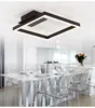 Modern LED Ceiling Light Square Aluminum Plafonnier for Living Room Bedroom Diningroom