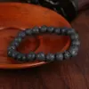 Handgemaakte diffuser sieraden anti-vermoeidheid lava natuursteen charms armbanden vrouwen vulkanische rots bedelarmbanden gebed kralen dia armband