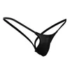 IEFiEL Uomo Uomo Perizoma sexy Maglia trasparente G-String Uomo Vita bassa Sospensorio Aperto Indietro Stretch Bikini Intimo Mutande219H