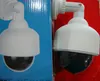 Falso Manequim Câmera cúpula de velocidade À Prova D 'Água Ao Ar Livre Indoor Segurança Vigilância CCTV Camera Flashing LED Vermelho Frete Grátis