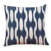 Almofada geométrica cobre descanso decorativo decoração de casa descanso escura estilo azul lance travesseiro travesseiro capas para sofá de carro