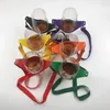 Nya modeviner glashållare kreativ design Lanyard Wine Yoke Rack Portable för bar levererar multi färg